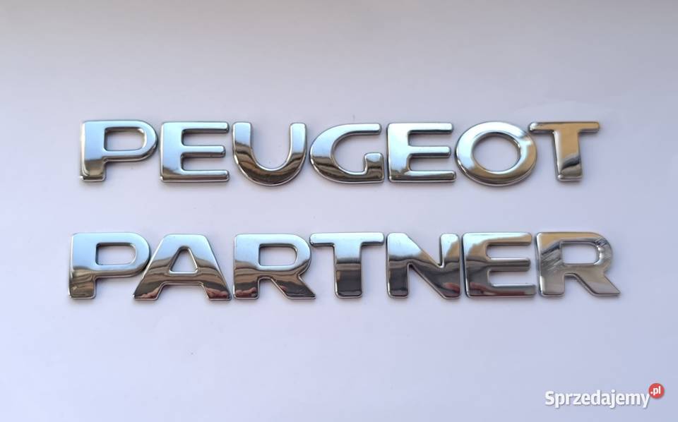 Napis emblemat Peugeot Partner I 0210r Karoseria Lipno