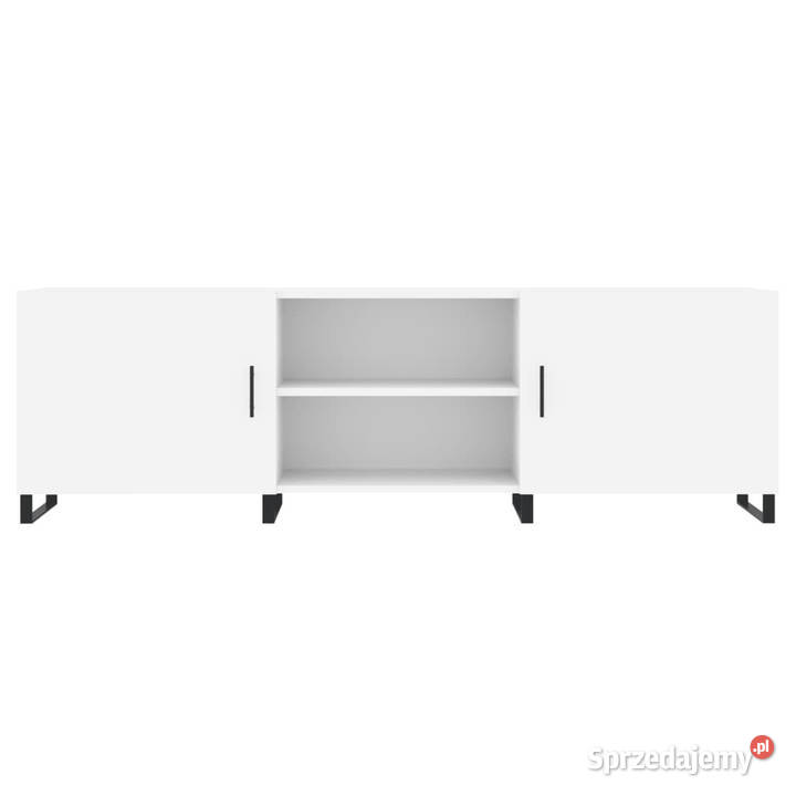 Szafka pod TV biała 150x30x50 materiał Warszawa