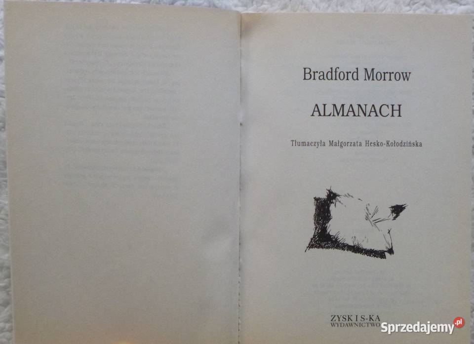 Almanach Bradford Morrow Warszawa