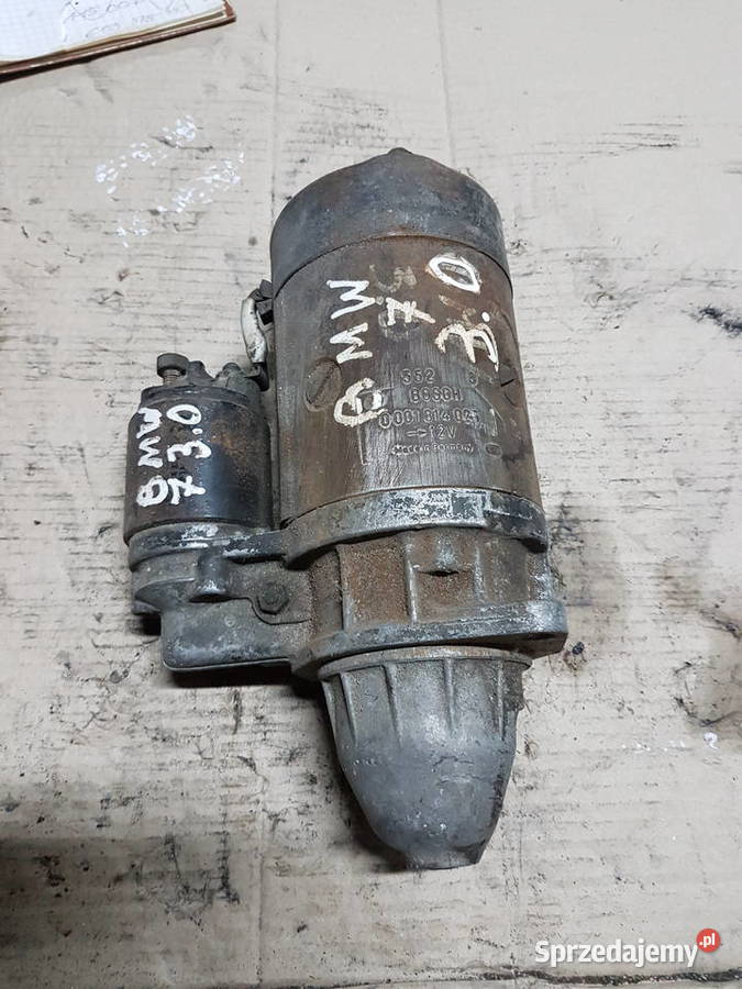 BMW E32 E23 E24 E30 E21 E6 E10 30 ROZRUSZNIK układ elektryczny silnika