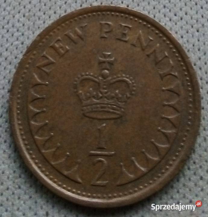 WIELKA BRYTANIA12 PENNY1975 r 2 mazowieckie