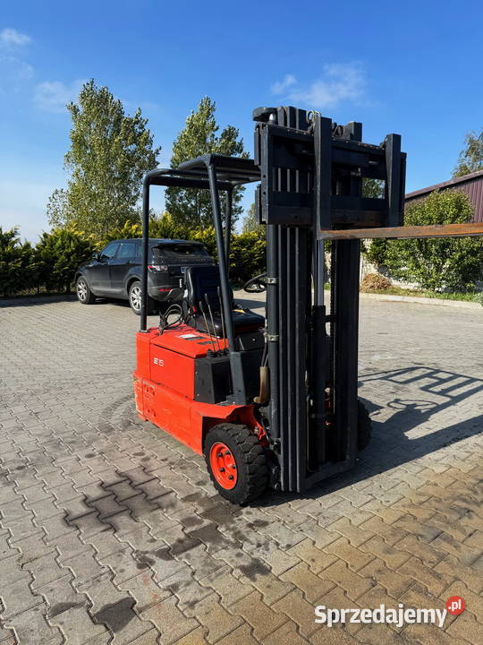wózek widłowy LINDE E15 Triplex 460m 1500