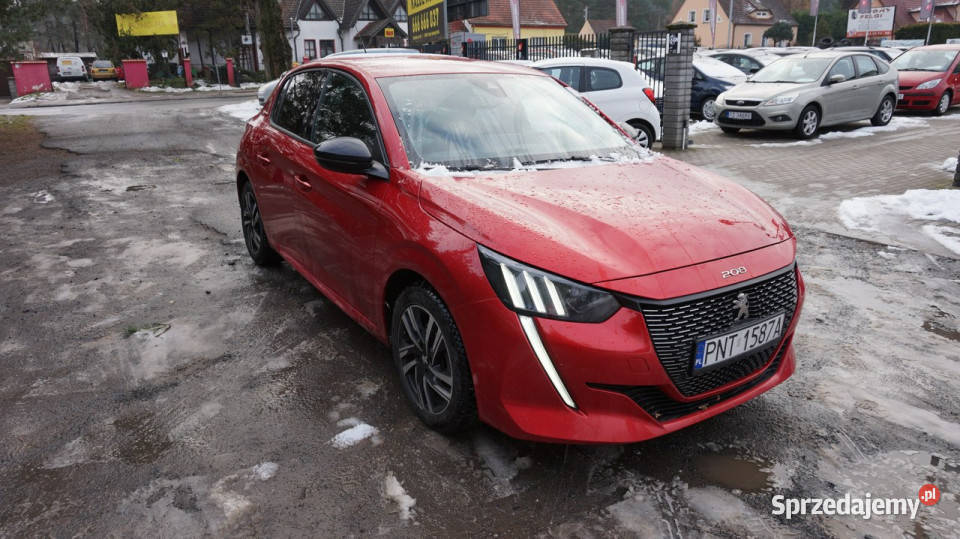 Peugeot 208 piękny Automat Gwarancja II 2019 208 Zielona Góra
