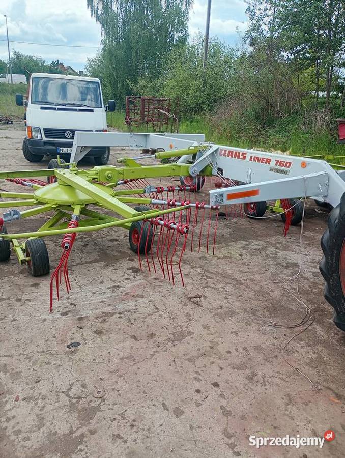 Zgrabiarka claas780L Zgrabiarki i przetrząsacze warmińsko-mazurskie Węgorzewo