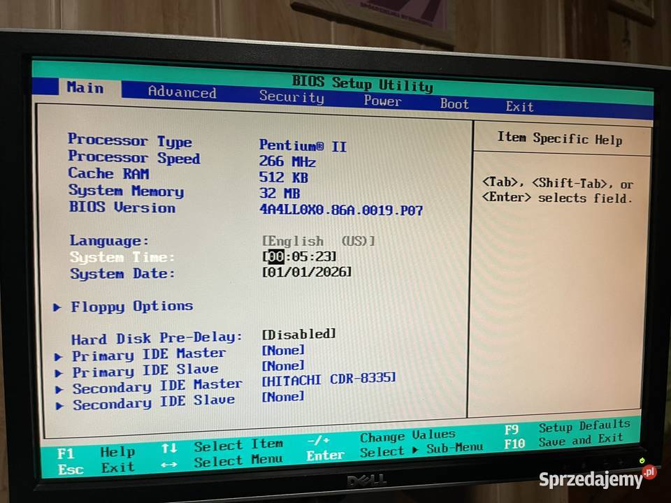 Zabytkowy komputer PC Lifetec Intel Pentium II Brzana