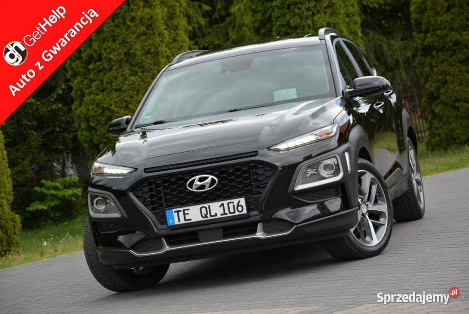 Hyundai Kona Automat Full Led Navi Krell Kamera elektrycznie ustawiane fotele Ostrów Mazowiecka