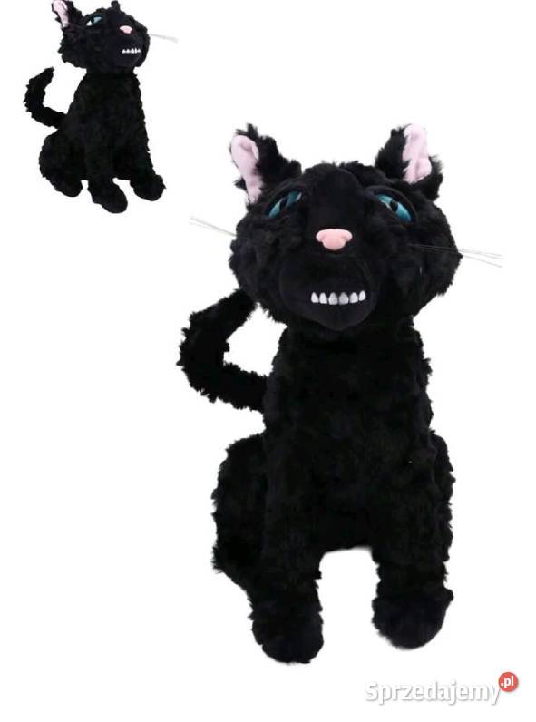 Pluszowy Czarny Kot z Koraliny