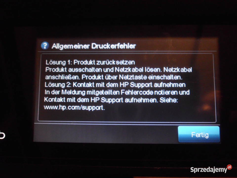 drukarka HP Officejet Pro 8600 Plus lubelskie Łuków