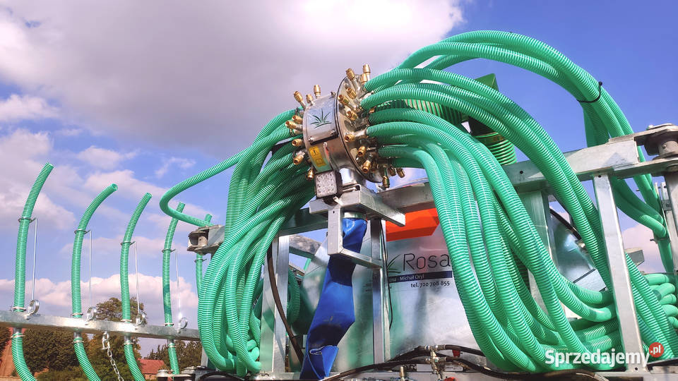 Wóz asenizacyjny ROSA 16R2 16000 litrów tandem Goliaty