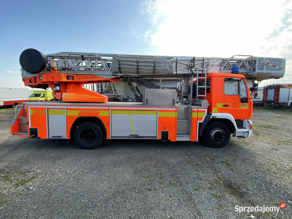 Man inny MAN 15264 Straż pożarna drabina Syców