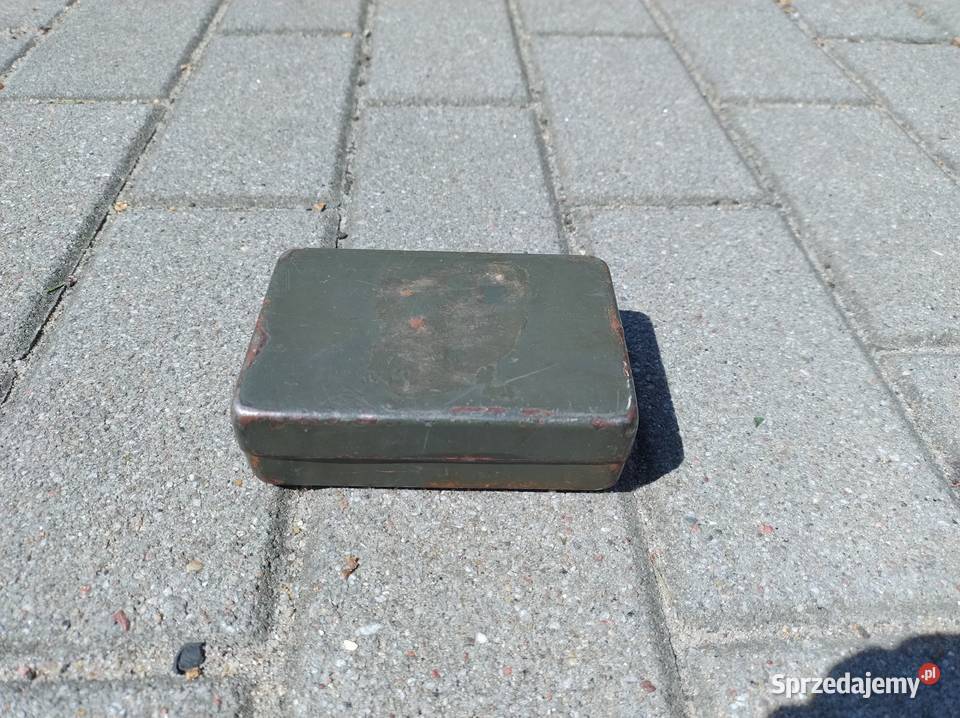 Wehrmacht pojemnik na zapalniki detonatory do Gdynia