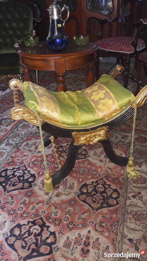 Pufa siedzisko ludwikowskie Fotele i pufy lubelskie Tarnogród