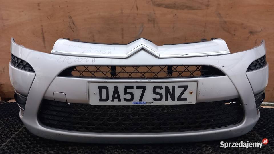 CITROEN C4 PICASSO I ZDERZAK PRZÓD HALOGEN EZRC Zbierkowo