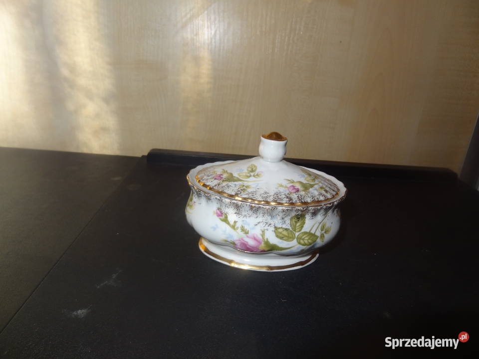 Porcelana Chodzież musztardnica wzór Iwona Poznań