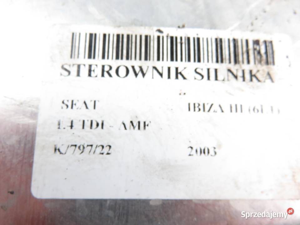 STEROWNIK SEAT IBIZA III 14 TDI 0281011074