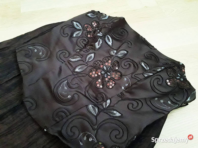 Czekoladowa suknia balowa Only rozmiar XL Moda i Styl Warszawa