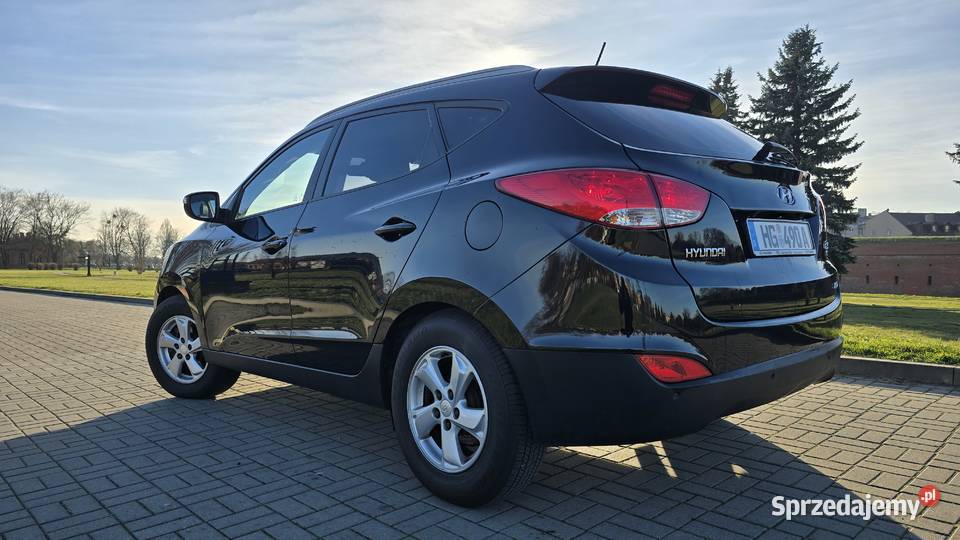 HYUNDAI ix35 20 136 4x4 Exclusive 1włNavi Skóra welurowa tapicerka Zamość