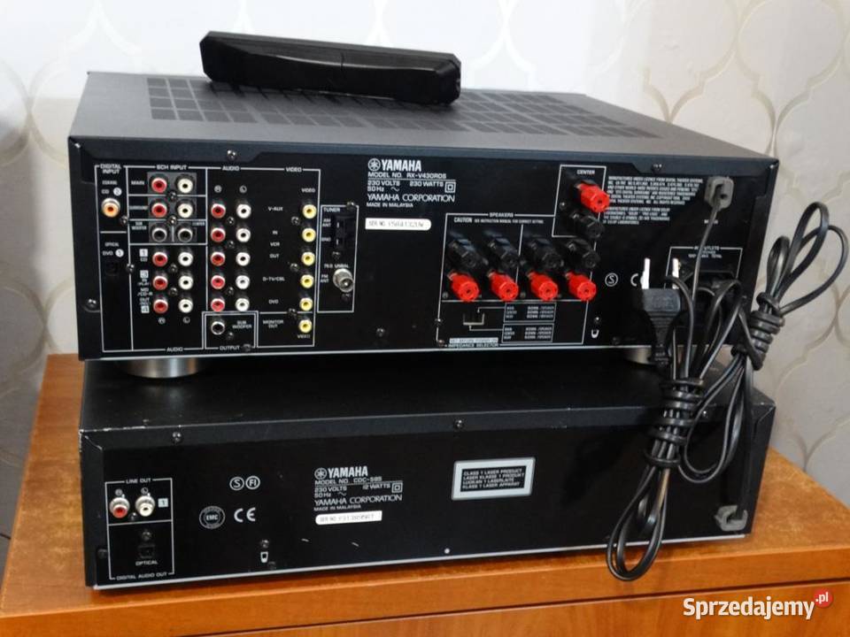 Amplituner z CD Yamaha RXV430 pilot Jasło