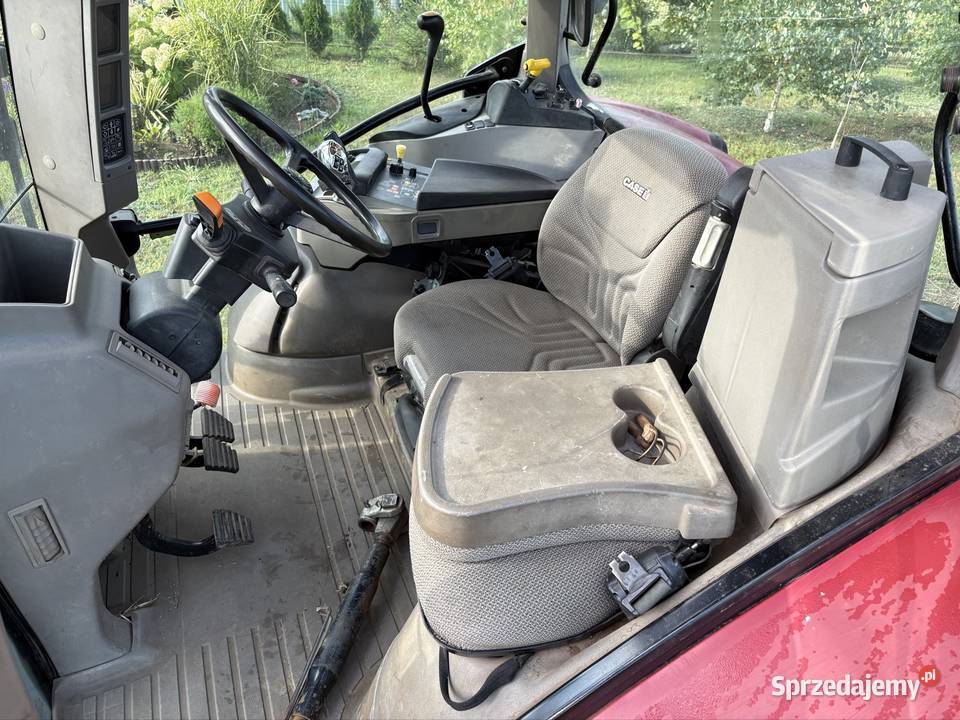 Ciągnik rolniczy case Maxxum 110 mc Wspomaganie kierownicy Czerwone