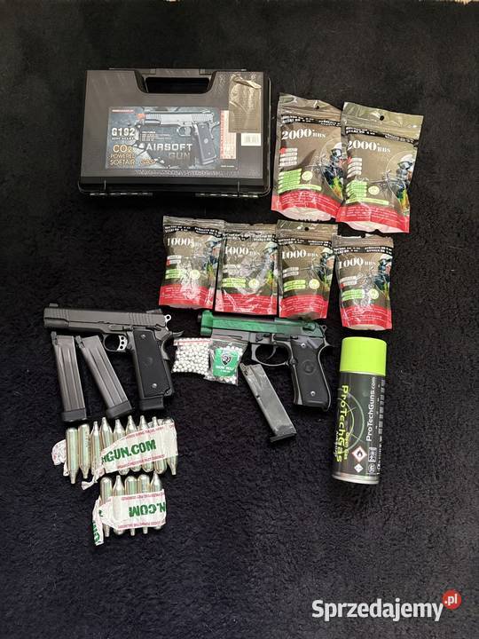 ASG akcesoria i repliki stan klamkę green gas