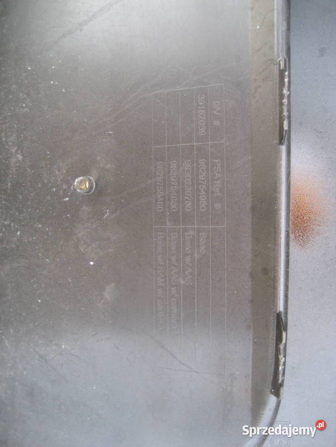 opel corsa f 1923r zderzak tył 6xpdc 9829754980 wielkopolskie sprzedam