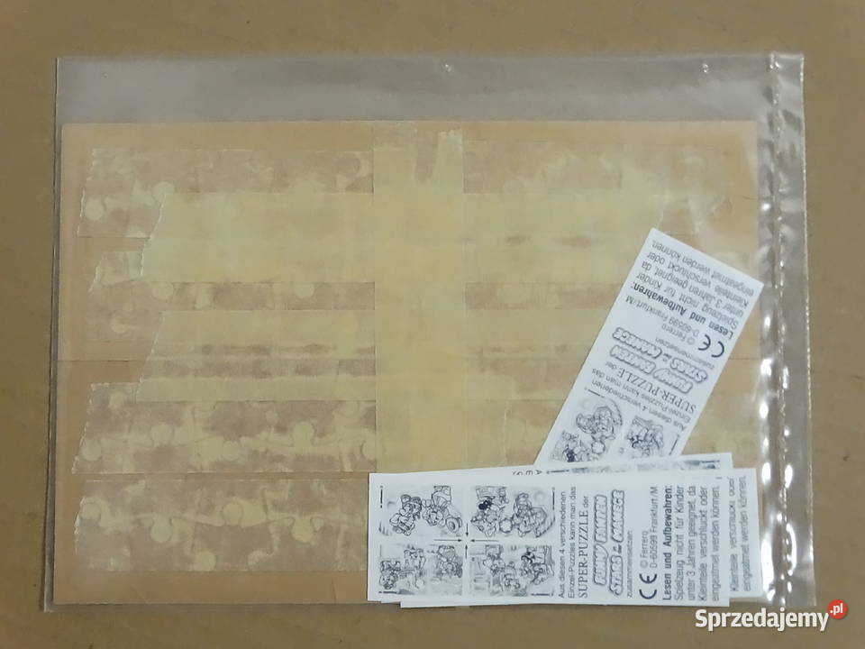 Kolekcjonerski Komplet Puzzle Ferrero 1998 Funny Biłgoraj sprzedam