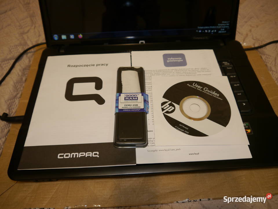Laptop HP Compaq 615 4GB RAM 320GB dysk AMD Gdańsk