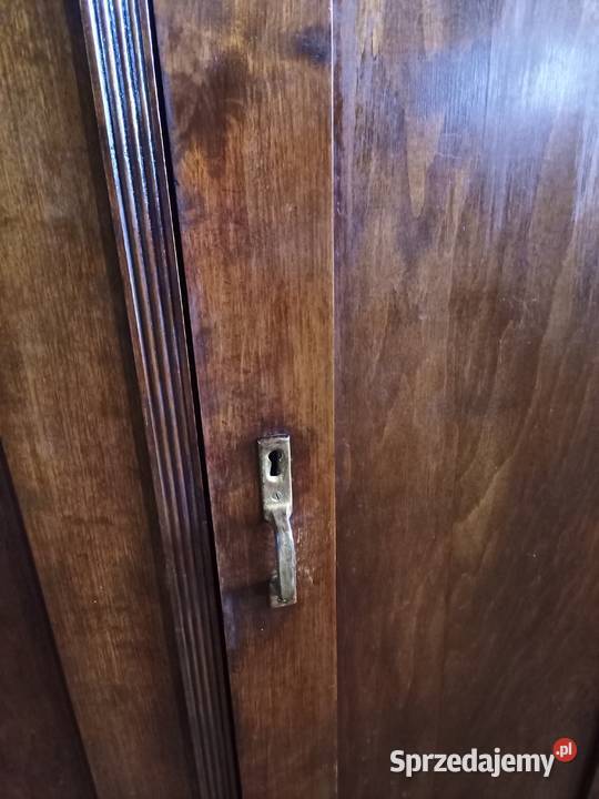 Szafa Secesja kompletna 3 drzwi Drewno śląskie