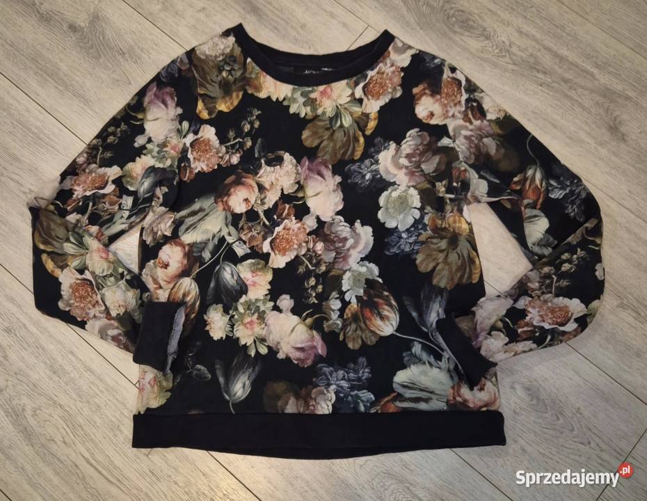 Bluza damska kwiaty floral Monki 36S Łódź