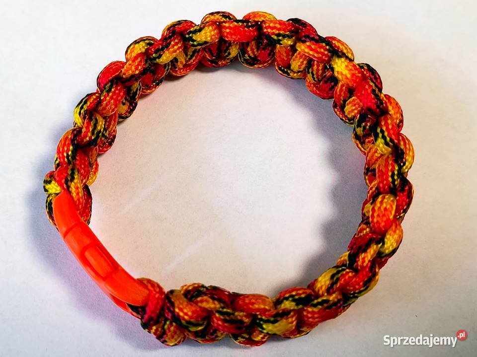 Bransoletka z paracordu splot Cobra