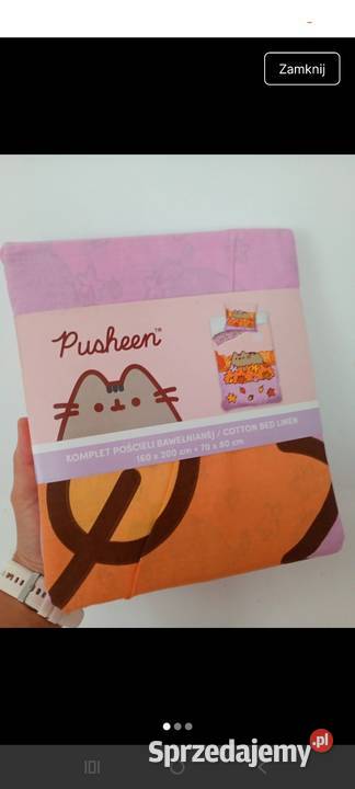Pościel poszewka Pusheen Tarnowskie Góry sprzedam
