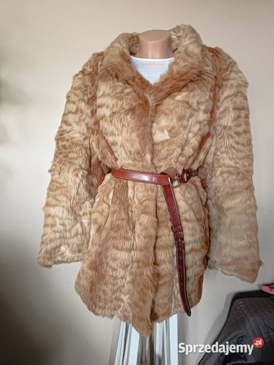 Futro naturalne rude r44 mazowieckie Karczew