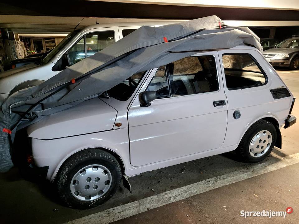 Fiat 126p 1989 Zakonserowany Org przebieg28000 Motoryzacja Szczecin