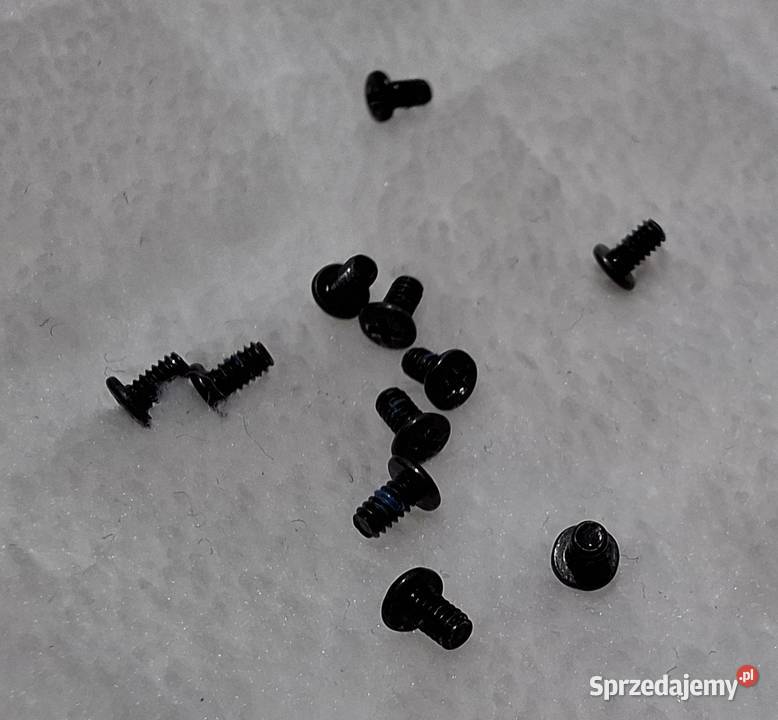 Śrubki czarne 3mm 11 część do Asus Zenfone Z010D Czeladź sprzedam