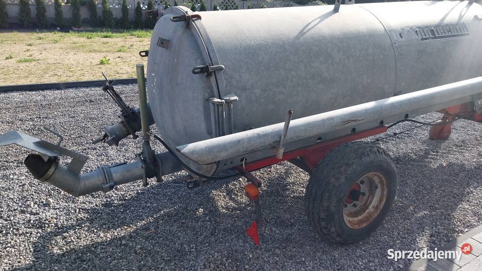 BECZKOWÓZ 6000L beczka asenizacyjna MARCHNER Przymiłowice-Podgrabie