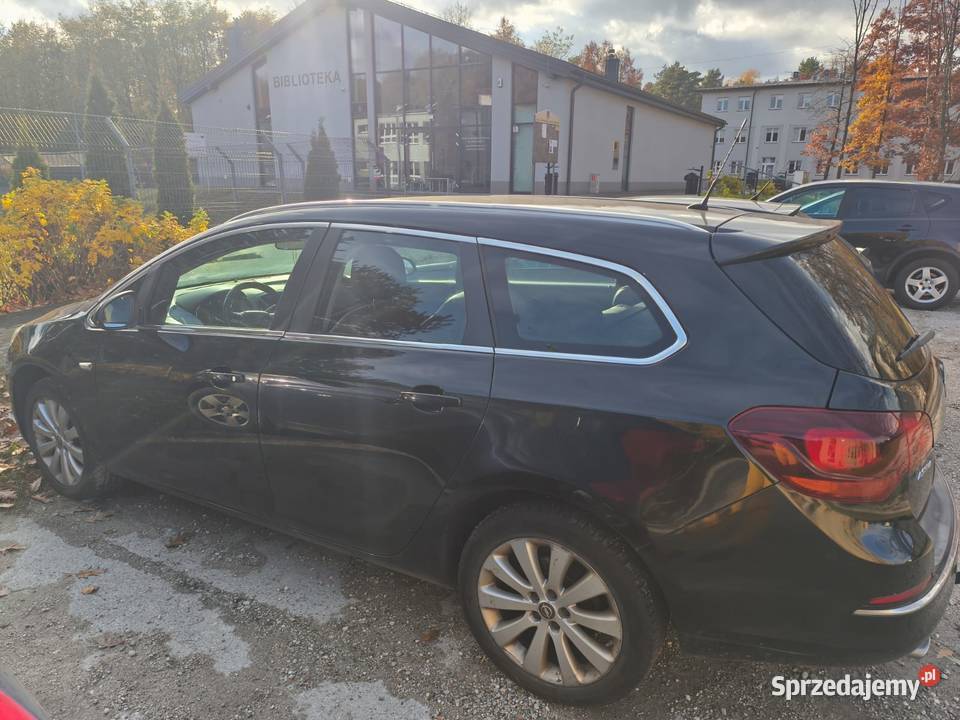 Opel astra J czarny Astra Mierzęcice
