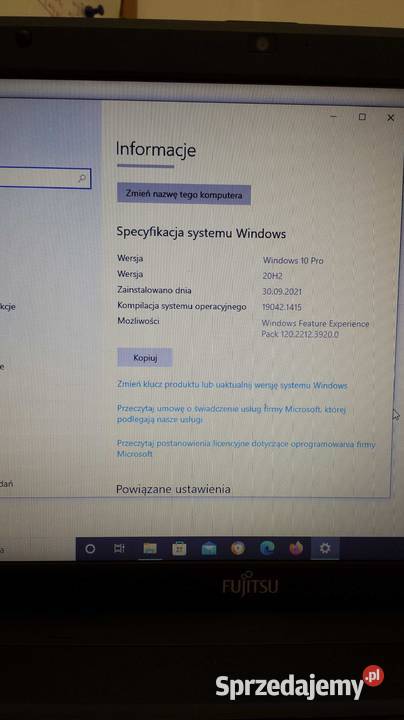Laptop Fujitsu Siemens A 531 series 4 GB ram 100