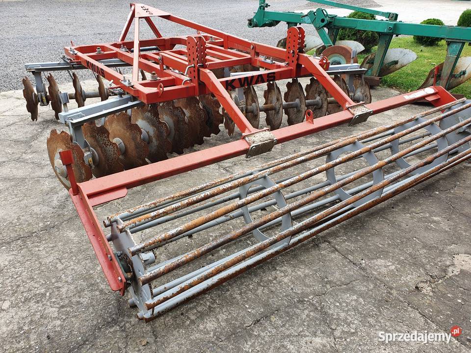 Brona talerzowa 305m typ X Talerzówka 305 Pługi nieuszkodzony