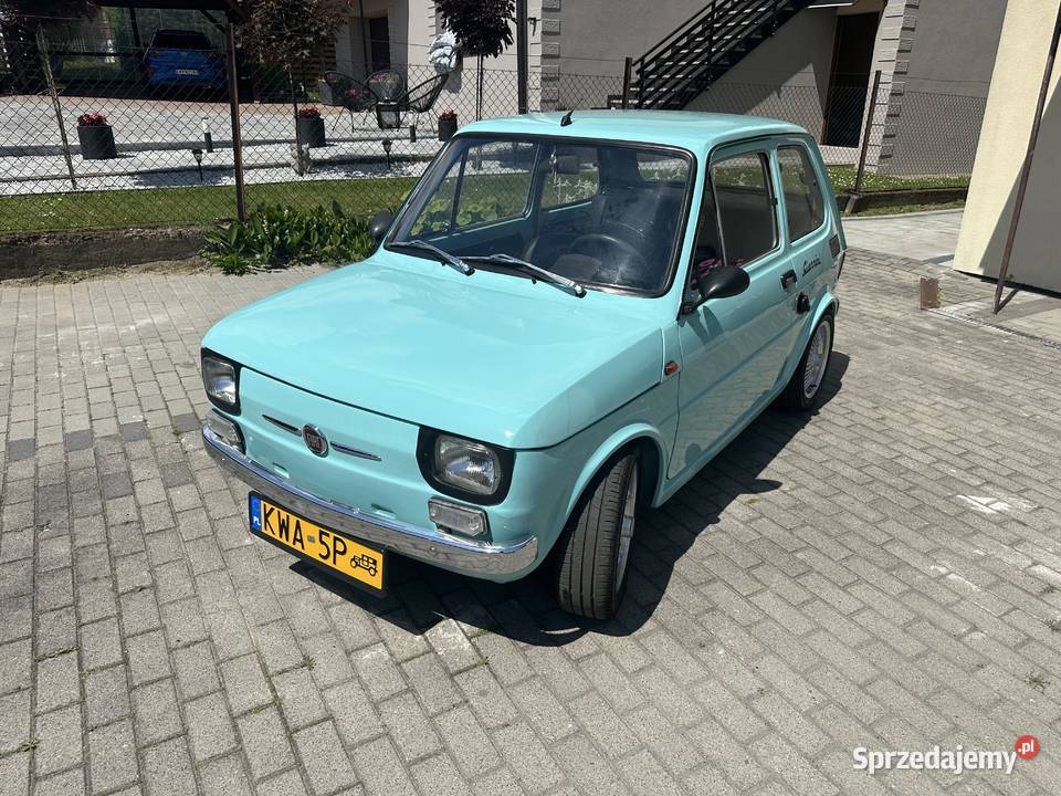Fiat 126 I seria 1973 Piękny kolor świetny stan Tomice