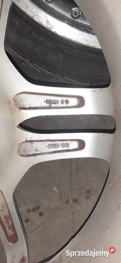 Felgi z oponami mercedes 18 Cal 8 5j et 35 w211 Krasnystaw