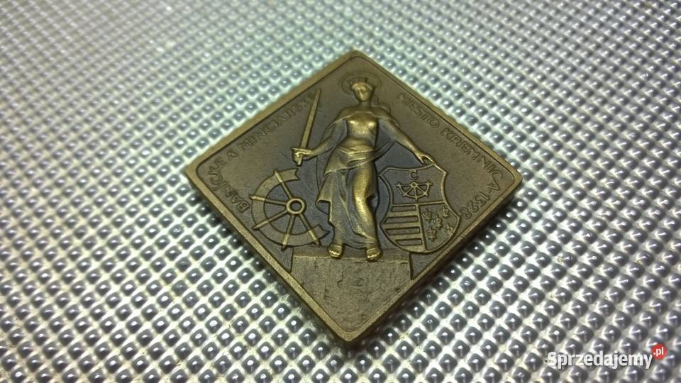 Medalik Czechy mazowieckie Warszawa sprzedam