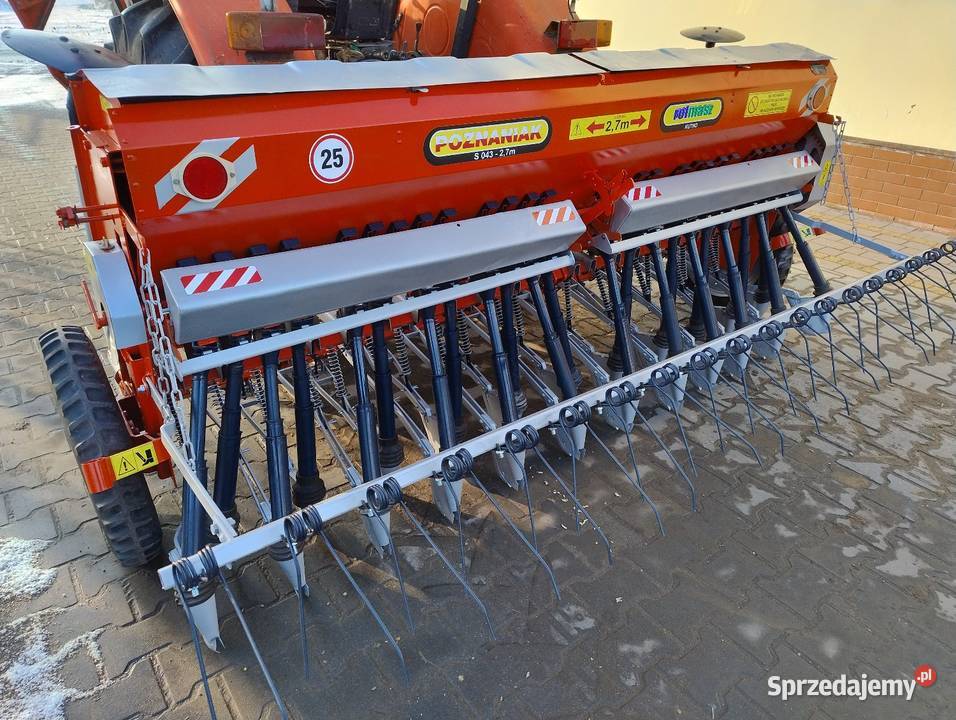 Siewnik zbożowy Poznaniak 27m Agromasz Piątek