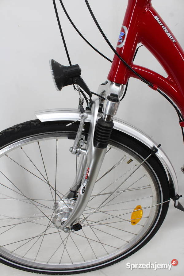 Aluminiowy rower damski RIXE 7 biegów NEXUS koła Milicz