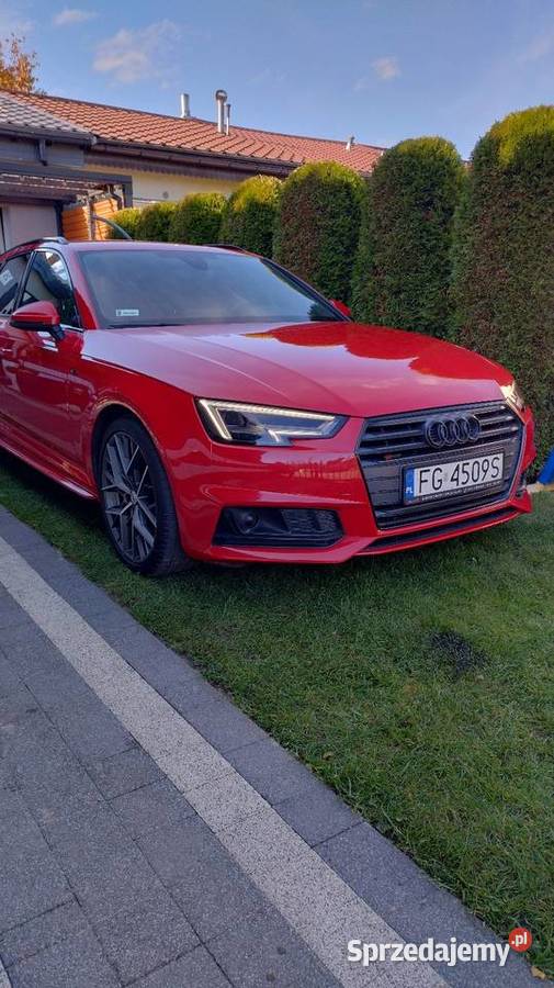 Audi A4 b9 SLine Virtual 3 strefy przyciemniane szyby