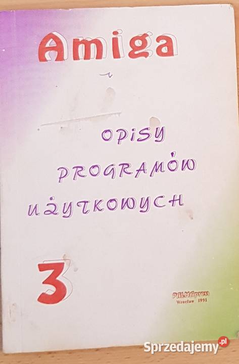 AMIGA opisy programów użytkowych komputer Kielce sprzedam