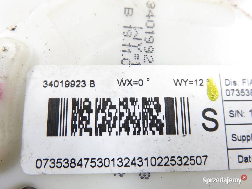 PAS LEWY PRZEDNI FIAT BRAVO II 07353847530