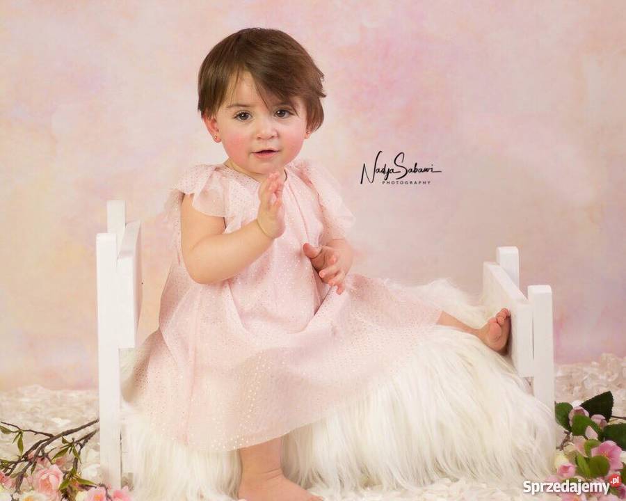 Łóżeczko foto rekwizyt do dziecięcych sesji biały sprzedam