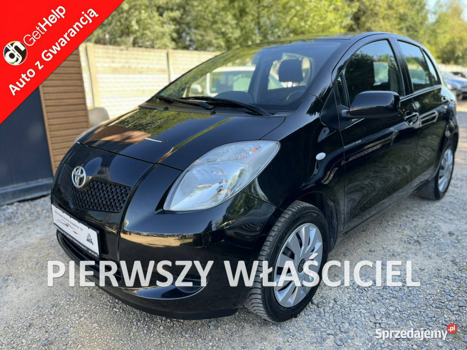 Toyota Yaris 10 1WŁ Klima El szyby BEZ KOROZJI czujnik deszczu śląskie Częstochowa