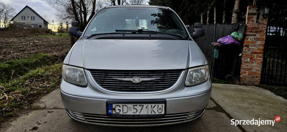 Chrysler Voyager 2003r 24 benz gaz sekw 2034r7 elektrycznie ustawiane fotele