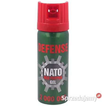 5x Gaz pieprzowy Sharg Nato Defence Gel 2mln